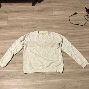 Men's Light Gray Crewneck Sweater
